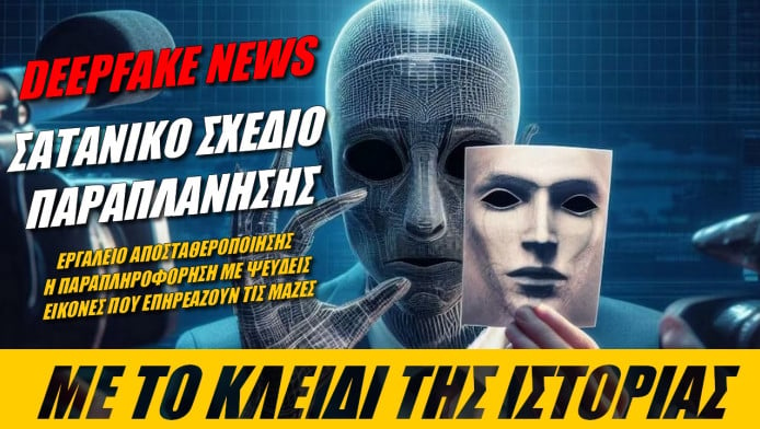 Σατανικό σχέδιο παραπλάνησης! SOS για τα deepfake news