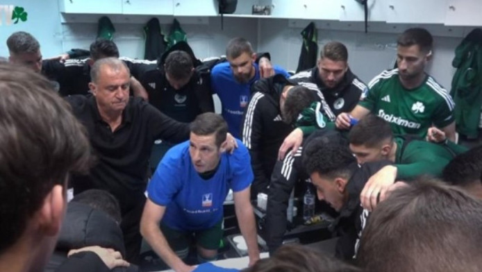 Αρχηγική ομιλία Ζέκα πριν τον ΠΑΟΚ: "Όλοι τους και μόνοι μας..." - Το γκολ Σπόραρ και οι αγκαλιές Τερίμ (vid)