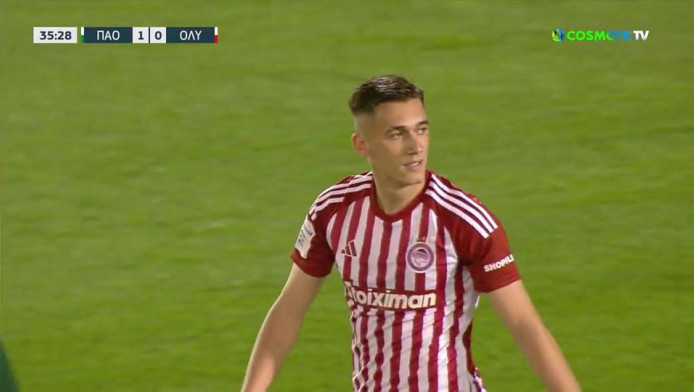 Έψαξε γκολ με εντυπωσιακό βολ πλανέ ο Αλεξανδρόπουλος (ΒΙΝΤΕΟ)