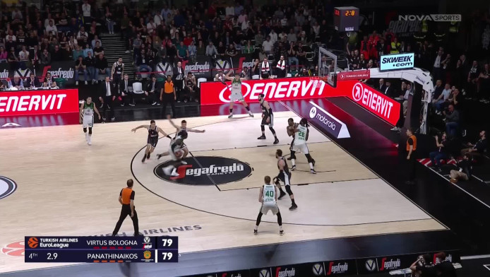 Το ΑΠΙΘΑΝΟ buzzer beater του Ναν! Έτσι "ξέρανε" την Βίρτους και χάρισε τη νίκη στον ΠΑΟ (ΒΙΝΤΕΟ)