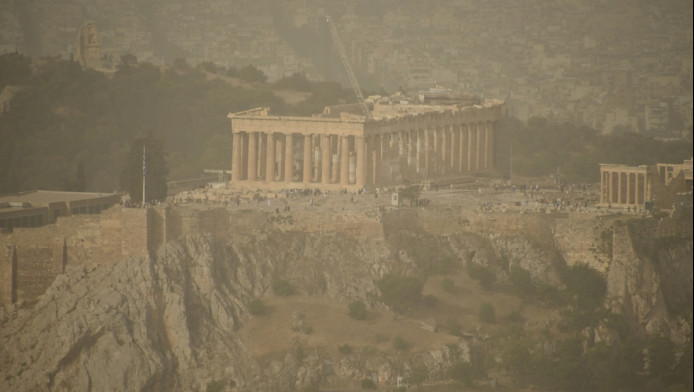 Αφρικανική σκόνη: Πάνω από 35 βαθμοί η θερμοκρασία - Η πρόγνωση της ΕΜΥ