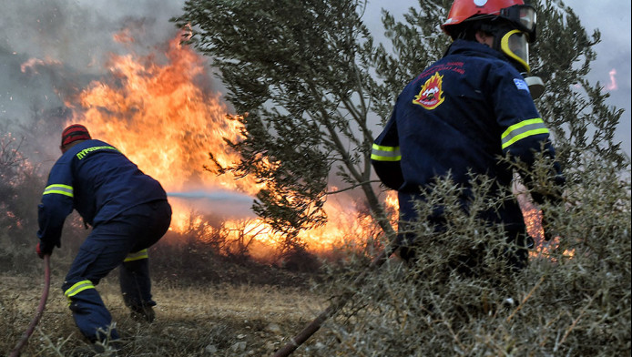 Καίγεται το Φαλακρό Όρος! Σε εξέλιξη πυρκαγιά