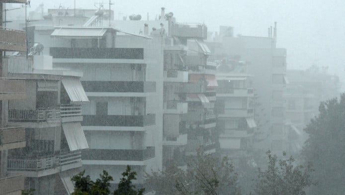 Kακοκαιρία Alexandros: Ισχυρές καταιγίδες, χαλάζι και πτώση θερμοκρασίας