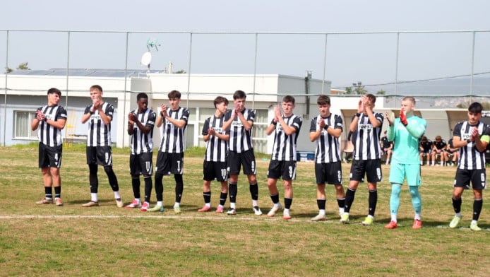 Πάλεψε αλλά ηττήθηκε από τη Λέγκια ο ΠΑΟΚ Κ19 - Θέλει ανατροπή στην Τούμπα