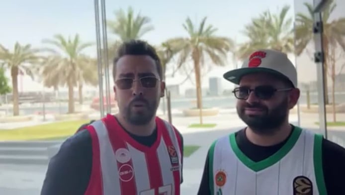 Επικό βίντεο με οπαδούς ΠΑΟ-Ολυμπιακού - Η πρόβλεψη και η αφόρητη ζέστη! 
