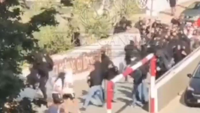 Άγρια επεισόδια πριν το Χάιντουκ-Ντιναμό - Πάνω από 160 συλλήψεις! (Vid)
