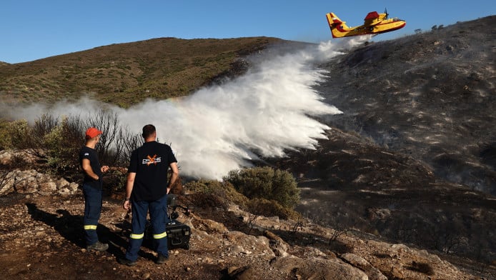 Σοκαρισμένη γνωστή μετεωρολόγος - Κάηκε το σπίτι της στο Θυμάρι