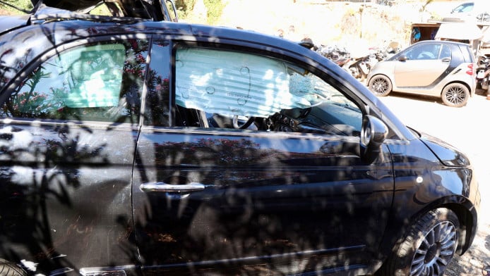 Τροχαίο ΣΟΚ στον Γέρακα - "Θα μας βγάλουν και τρελούς"! (ΦΩΤΟ)