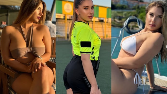 Η διαιτητής του sex tape με... ανύπαρκτο μαγιό πάνω σε σκάφος (ΦΩΤΟ-ΒΙΝΤΕΟ)