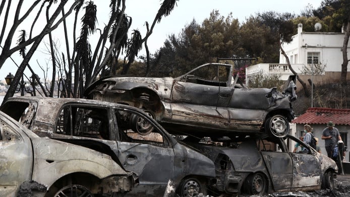 Πώς ξεκίνησε η φωτιά στο Μάτι: Βίντεο ντοκουμέντο 