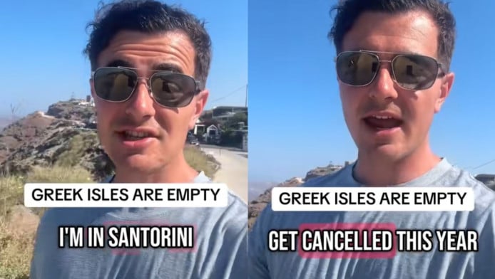 «Μήπως το ελληνικό καλοκαίρι έφαγε cancel;»: Χαμός με βίντεο δημοσιογράφου!