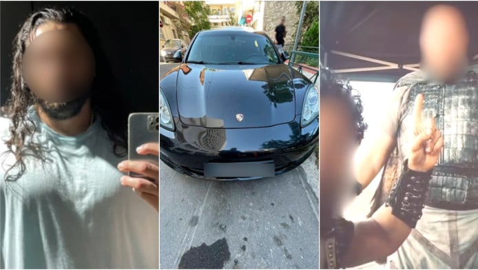 Όλο...μαγκιά ο TikToker που συνελήφθη: Porsche, γυμναστήρια, τραγουδίστριες