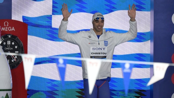Στον τελικό των 100μ. ύπτιο ο Χρήστου! (ΒΙΝΤΕΟ)