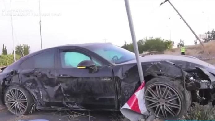 Σοκαριστικό τροχαίο στη Θέρμη! ΙΧ εκσφενδονίστηκε σε απόσταση 100 μέτρων