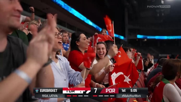Πάρτι πρόκρισης η Τουρκία με +41 και ορεξάτο Γιούρτσεβεν (Highlights)