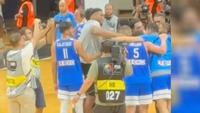 "Ο λόγος της σφαλιάρας του Αντετοκούνμπο σε Λαρεντζάκη..." (ΒΙΝΤΕΟ)