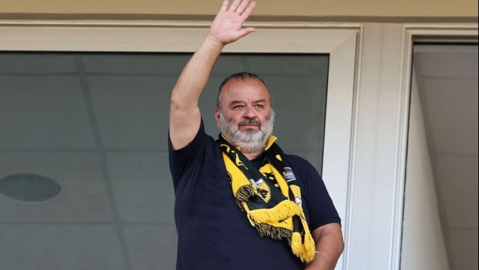 Απίστευτος Ηλιόπουλος! Με ελικόπτερο στη Λάρισα για το ματς με ΑΕΛ (ΦΩΤΟ)