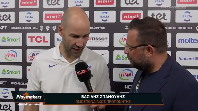 Σπανούλης: "Δεν έφταιγε η προσέγγιση - Άλλα είπαμε πριν το ματς"