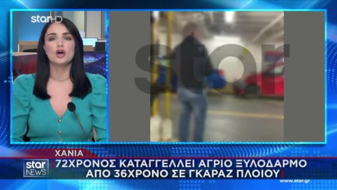 Χανιά: 36χρονος ξυλοκόπησε άγρια 72χρονο στο γκαράζ πλοίου (BINTEO)