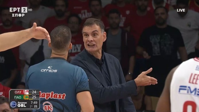 Το αντιαθλητικό Σλούκα που ζήτησε ο Ολυμπιακός - Έξαλλος Μπαρτζώκας (Vid)