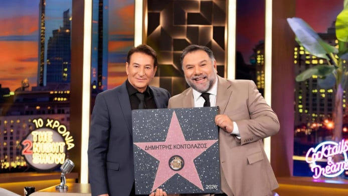 Κοντολάζος στο «The 2Night Show»! «Αγαπάω το τραγούδι από μικρό παιδί»