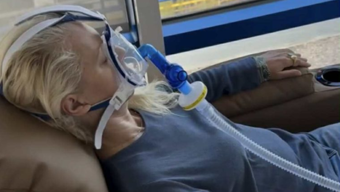 Η Κατερίνα Γκαγκάκη με μάσκα οξυγόνου – Τι ακριβώς συνέβη;