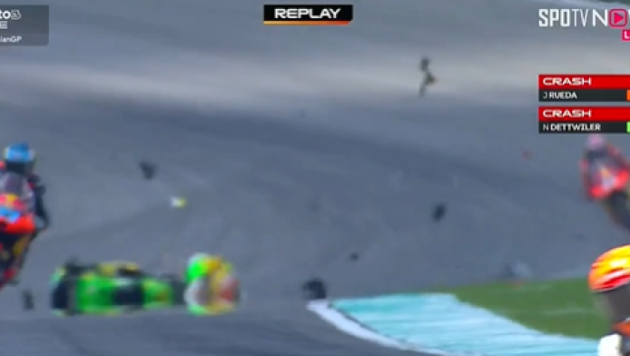Τρομακτικό ατύχημα στο Moto GP: Δύο αναβάτες στο νοσοκομείο (ΒΙΝΤΕΟ)