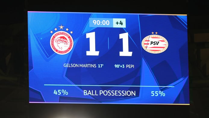 Βαθμολογία UEFA: Ισοπαλία για τον Ολυμπιακό, μισή... πρόοδος για την Ελλάδα