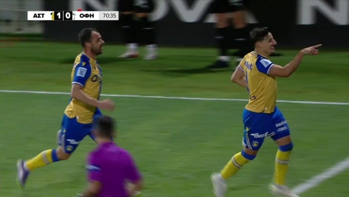 Δεύτερη γκολάρα ο Αστέρας - Ο Μπαρτόλο τους έπιασε όλους στον ύπνο! (Vid)