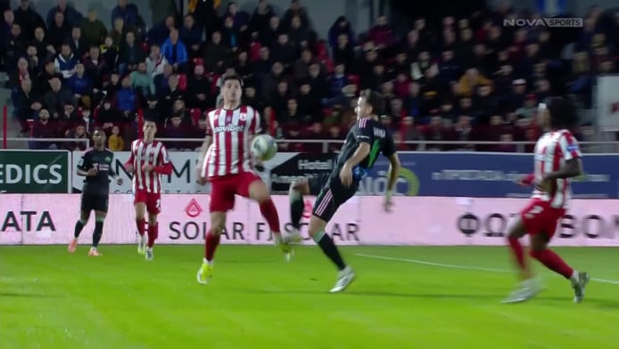 Το πέναλτι που ζήτησε ο Παναθηναϊκός για χέρι του Λιάσου (ΒΙΝΤΕΟ)