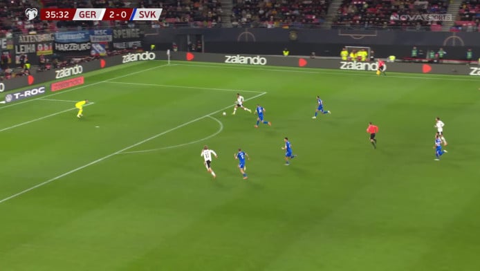 Πάσα - λέιζερ ο Βιρτς, εκτέλεσε ο Σανέ (BINTEO)