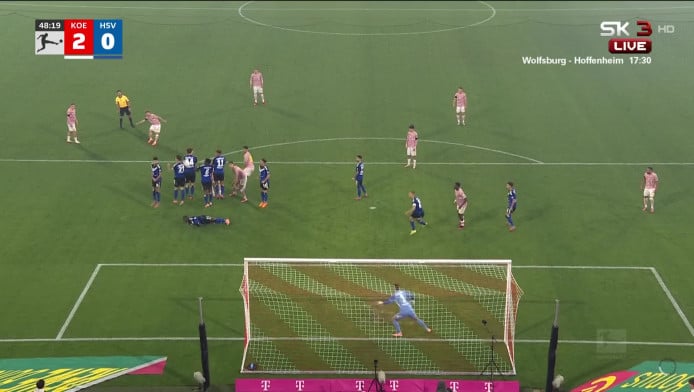 Γκολάρα με απευθείας φάουλ του Κάιντς (ΒΙΝΤΕΟ)