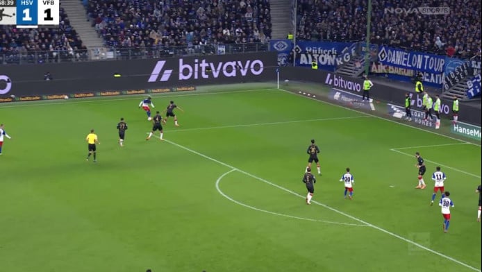 Νίκη Αμβούργου στις καθυστερήσεις - “Πληγώθηκε” στο 96’ η Βόλφσμπουργκ (Vd)