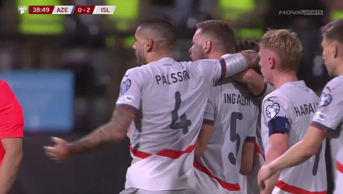 Πρώτο επίσημο γκολ με την Εθνική Ισλανδίας ο Ίνγκασον (ΒΙΝΤΕΟ)