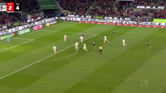 Είχε “ντόρτια” το… μενού για την Άιντραχτ στην Κολωνία (ΒΙΝΤΕΟ)