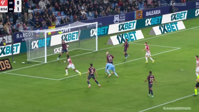 “Καθάρισε” από νωρίς η Αθλέτικ Μπιλμπάο - Ζόρια για τη Λεβάντε (BINTEO)