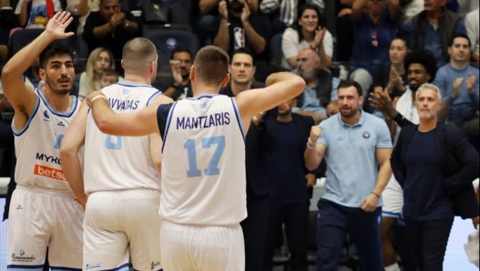 Έγραψε ιστορία η Μύκονος - Νίκη κόντρα σε Μαρούσι με λυτρωτή Άπλμπι