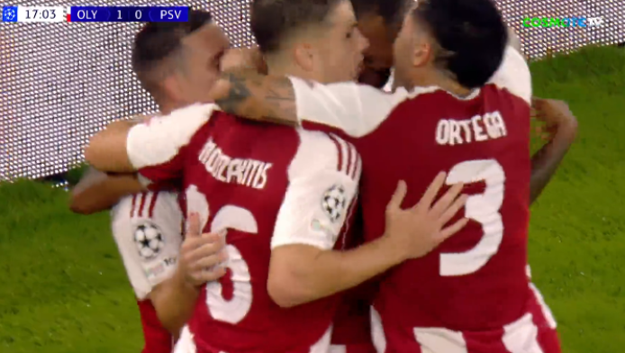 Τι έβαλε! Μπροστά με "κεραυνό" του Μαρτίνς ο Ολυμπιακός (ΒΙΝΤΕΟ)