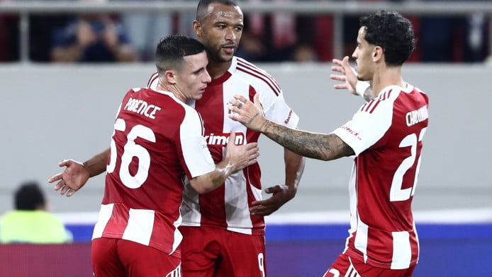 Το πέναλτι που πήρε ο Ελ Κααμπί με VAR και τα γκολ του Ολυμπιακού (Hls)