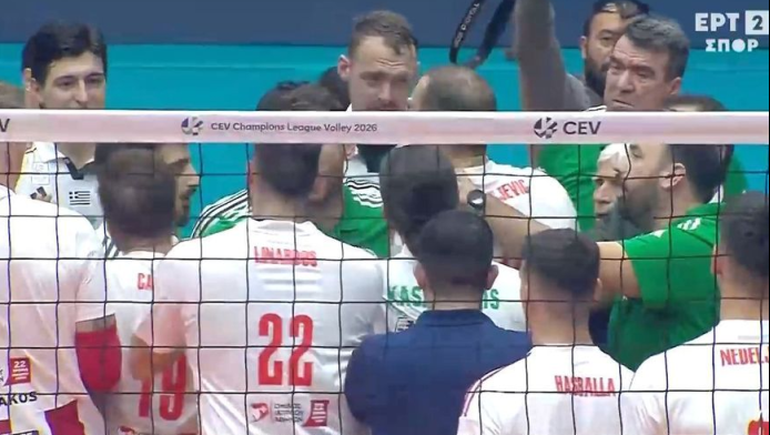 Άναψαν τα αίματα! Ένταση στο φινάλε του Ολυμπιακός - ΠΑΟ (vid)