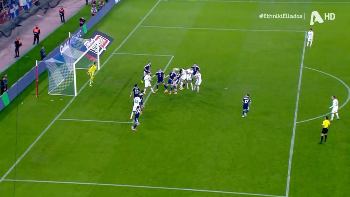 Μια ανάσα από 3ο γκολ η Εθνική - Δοκάρι με Κουλιεράκη (vid)