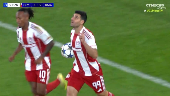 "Φωτιά" στο Φάληρο - Ξαναμπαίνει στο ματς ο Ολυμπιακός με Ταρέμι (vid)