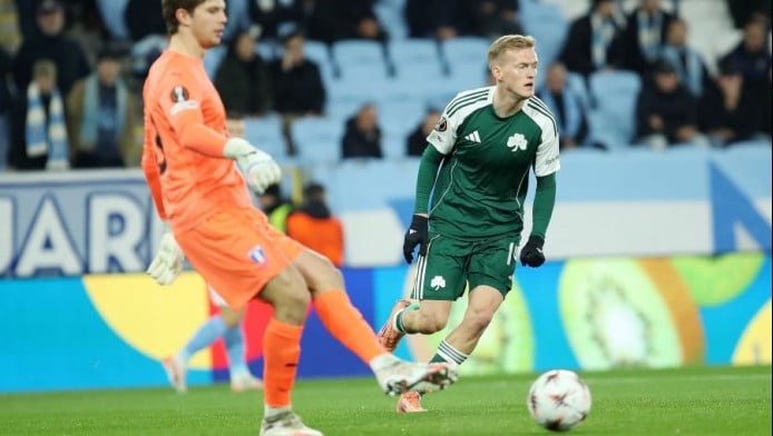 Χαμένη ευκαιρία για ΠΑΟ! Αστοχεί σε πέναλτι ο Σφιντέρσκι στην Σουηδία (vid)