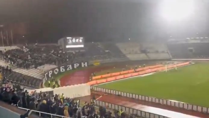 Παρτίζαν: Ακούστηκε το όνομα του Ομπράντοβιτς στον αγώνα ποδοσφαίρου! (vd)