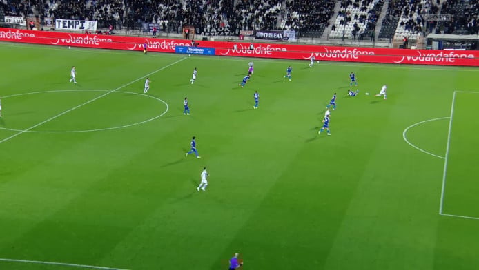 Ακυρώνεται οριακό γκολ του ΠΑΟΚ με Πέλκα - Αυτή η φάση (vid)