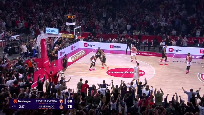 Ο Ερυθρός Αστέρας πάτησε τη Μονακό και την κορυφή (Highlights)