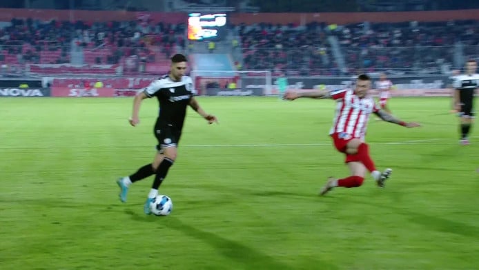 Πάρτι του ΠΑΟΚ στις Σέρρες - Δεύτερο τέρμα από Οζντόεφ (vid)