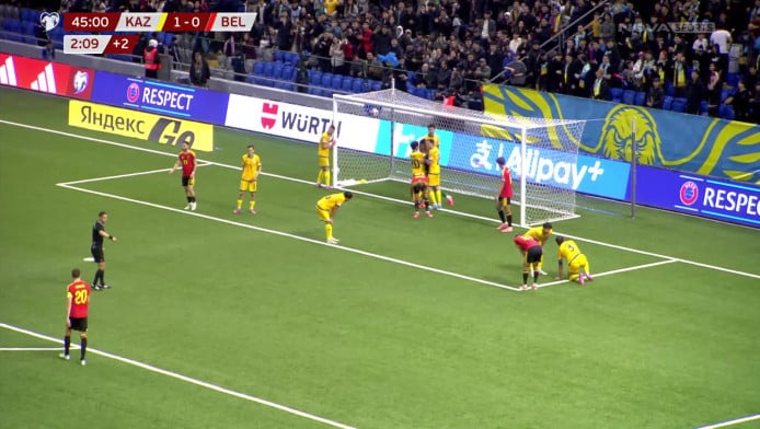 Κάζο για Βέλγιο! Του έβαλε... στοπ το Καζακστάν για απευθείας πρόκριση (vd)