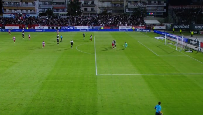 Κοντά σε γκολ οι Σέρρες! Κοιμήθηκε η άμυνα του ΠΑΟΚ & δοκάρι με Μάρας (vd)