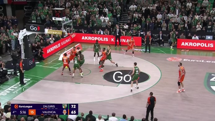 Ασταμάτητη η Ζαλγκίρις! Με φοβερό Ράιτ νίκησε και τη Βαλένθια (Hls)